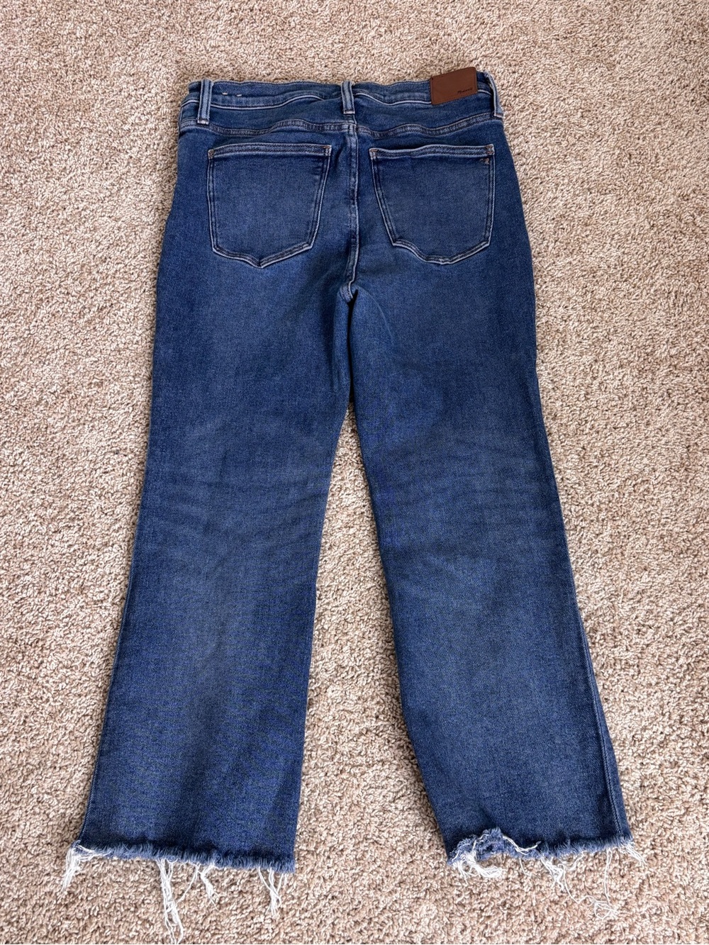 Madewell Cali Demi Crop High-Rise Jeans Sz 32 - Picture 7 of 7